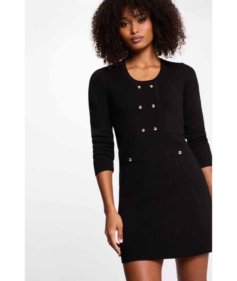 Vestido corto de corte...